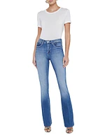 Selma Cotton Denim Boot-Cut Jeans