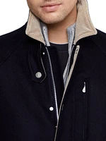 Wool Double Beaver Cloth Outerwear Jacket