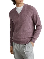 Cashmere English Rib Sweater