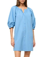 Vincent Stretch-Cotton Minidress