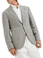 Comfort Wool, Silk and Cashmere Blazer