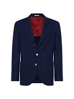 Wool, Silk and Cashmere Blazer