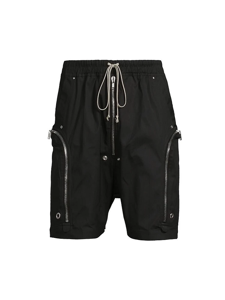 Bauhaus Zip Drawstring Shorts