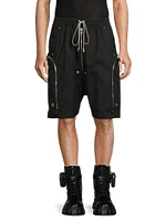 Bauhaus Zip Drawstring Shorts