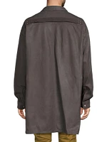 Oversized Leather Outershirt