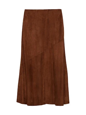 Suede Skirt