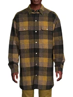 Oversized Plaid Outershirt