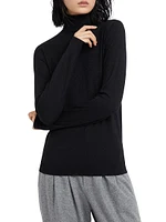 Sparkling Cashmere and Silk Lightweight Sweater