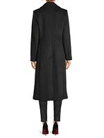 Reefer Wool-Blend Coat