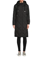 Hooded Maxi Puffer Coat