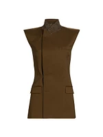 Structured Padded Shoulder Vest