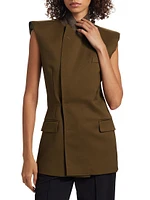 Structured Padded Shoulder Vest