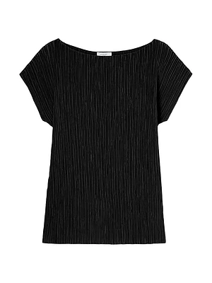 Pleated Dolman Blouse