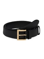 Saffiano Leather Belt