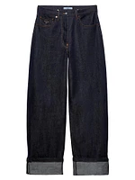 Wide, Selvedge Denim Jeans