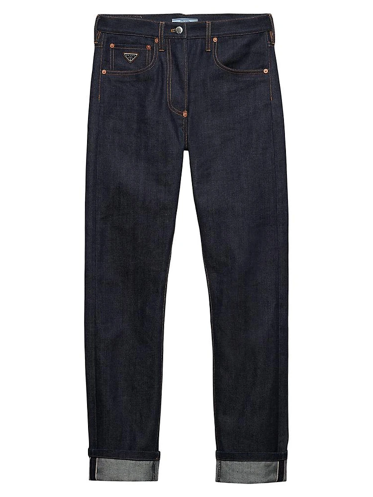 Straight Jeans Selvedge Denim