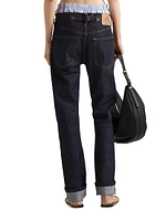 Straight Jeans Selvedge Denim