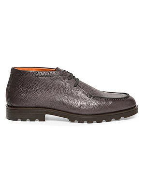 Rock Leather Chukka Boots