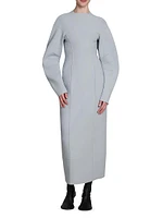 Sculpted Long-Sleeve Sweaterdress