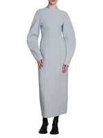 Sculpted Long-Sleeve Sweaterdress