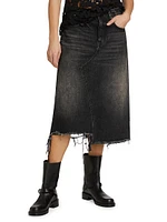 Jesse Denim Midi-Skirt