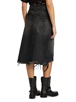 Jesse Denim Midi-Skirt