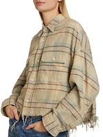 Plaid Cropped Workshirt