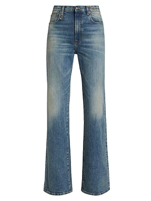 Jane High-Rise Boot-Cut Jeans