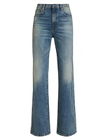 Jane High-Rise Boot-Cut Jeans