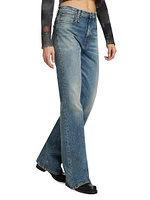 Jane High-Rise Boot-Cut Jeans