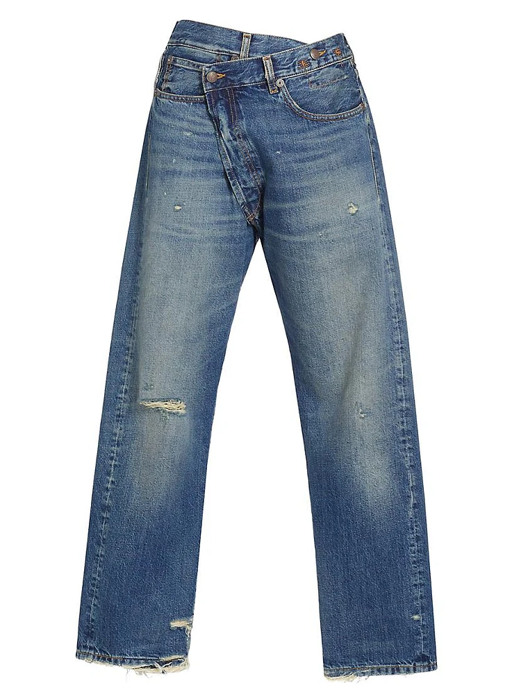 Crossover High-Rise Jeans