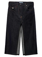 Flared Skirt Selvedge Denim