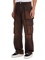 Summerland Ranch Logo Waxed Denim Cargo Pants