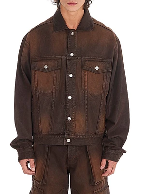 Summerland Ranch Waxed Denim Trucker Jacket