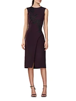 Ellery Embellished Sleeveless Midi-Dress