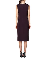 Ellery Embellished Sleeveless Midi-Dress