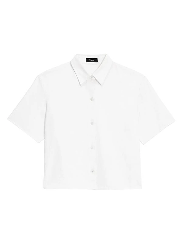 Boxy Short-Sleeve Shirt