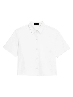 Boxy Short-Sleeve Shirt