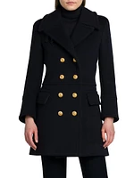 Wool Felt Peacoat