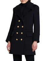 Wool Felt Peacoat