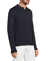 Silk Polo Sweater