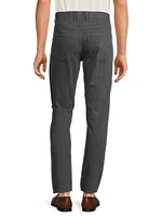 Herringbone Slim-Fit Jeans