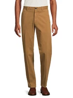 Stretch Cotton-Blend Chino Pants