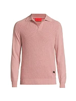 Cashmere Polo Sweater