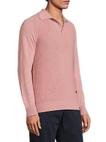 Cashmere Polo Sweater