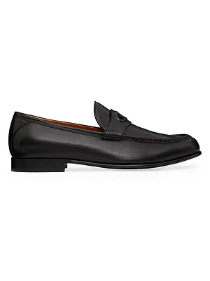 VLogo The Bold Edition Calfskin Leather Loafers