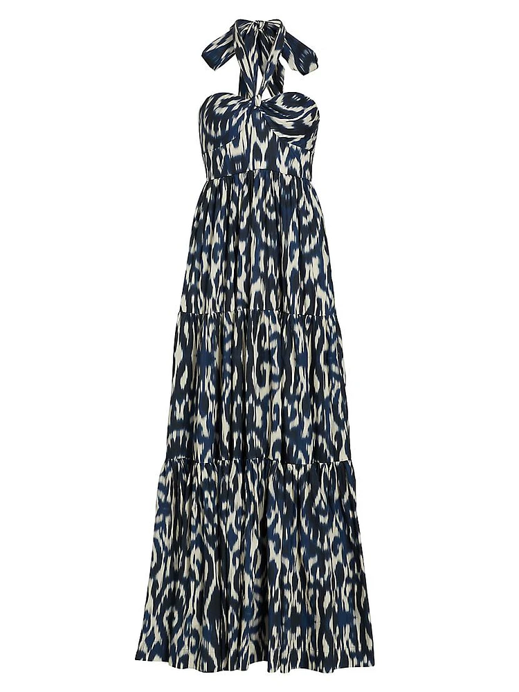 Piana Poplin Maxi Dress