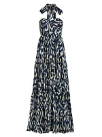 Piana Poplin Maxi Dress