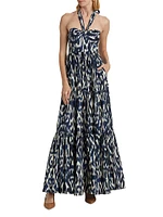 Piana Poplin Maxi Dress