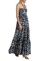 Piana Poplin Maxi Dress